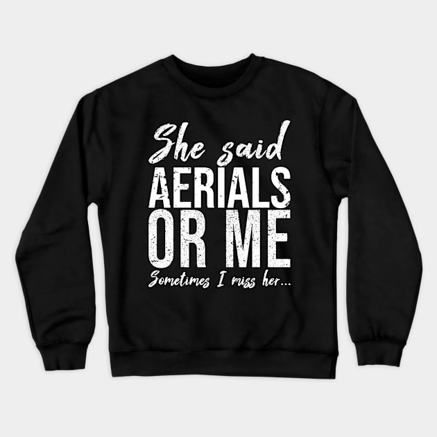 Aerials funny sports gift idea Crewneck Sweatshirt by Bestseller